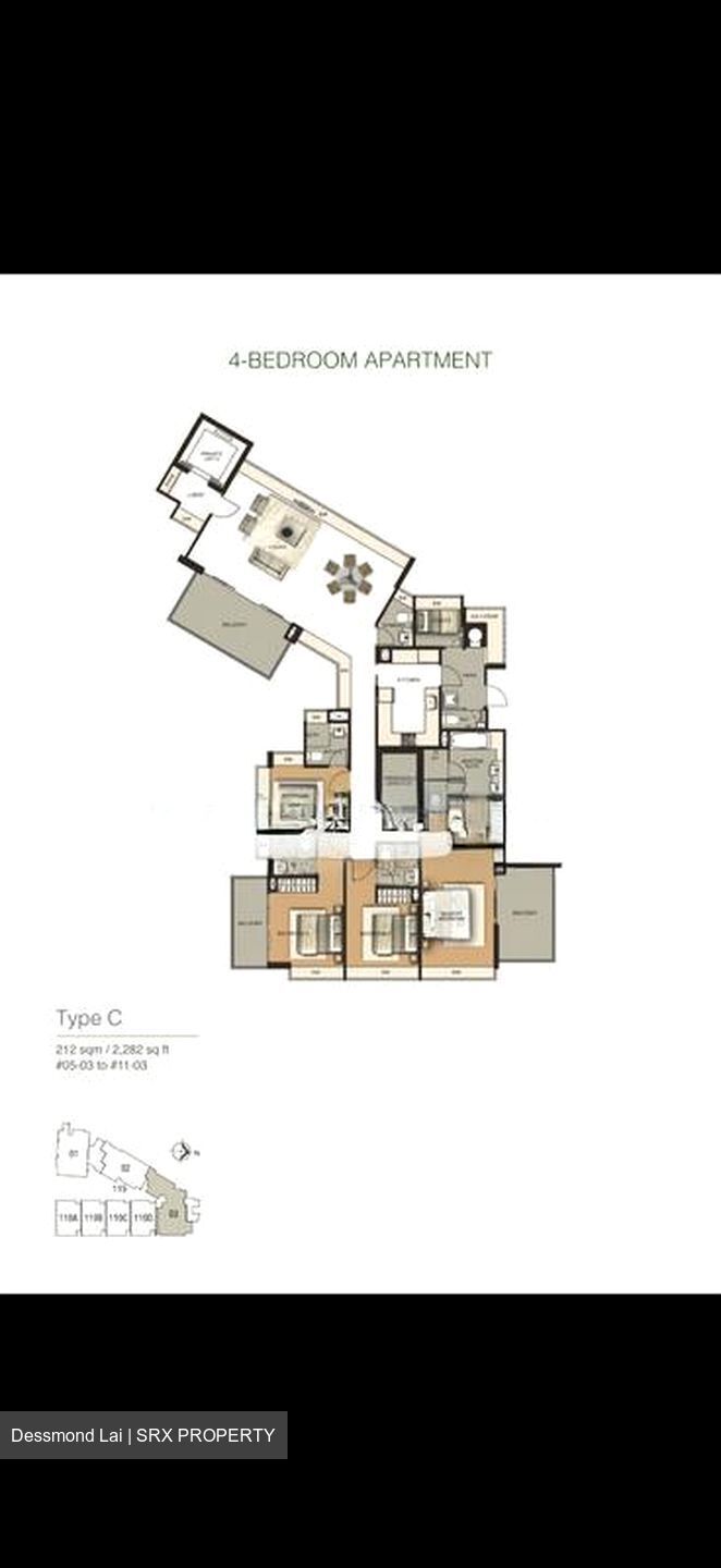 RESIDENCES AT EMERALD HILL (D9), Apartment #580682101